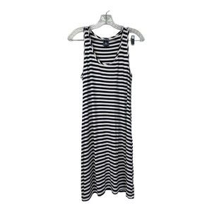 Toss Designs Women Dress Size M Blue Striped